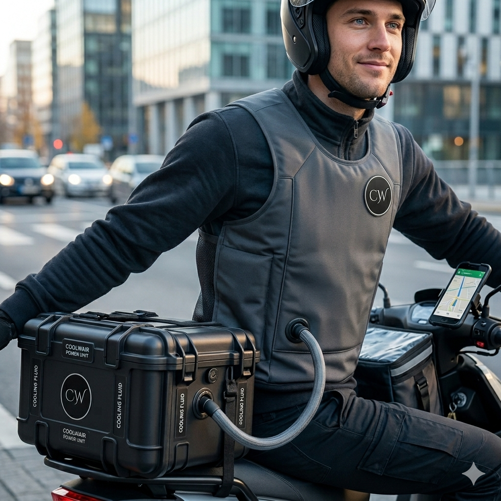 Personal cooling for athletes and outdoor workers